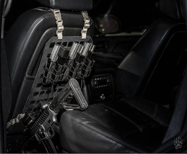 Organizer Tattico Per Sedile Posteriore Universale Con Pannello Molle E 5 Custodie Rimovibili, Per Jeep, Camion, SUV, Auto