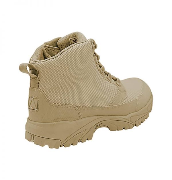 Zip up work boots 6" tan outer heel altai Gear