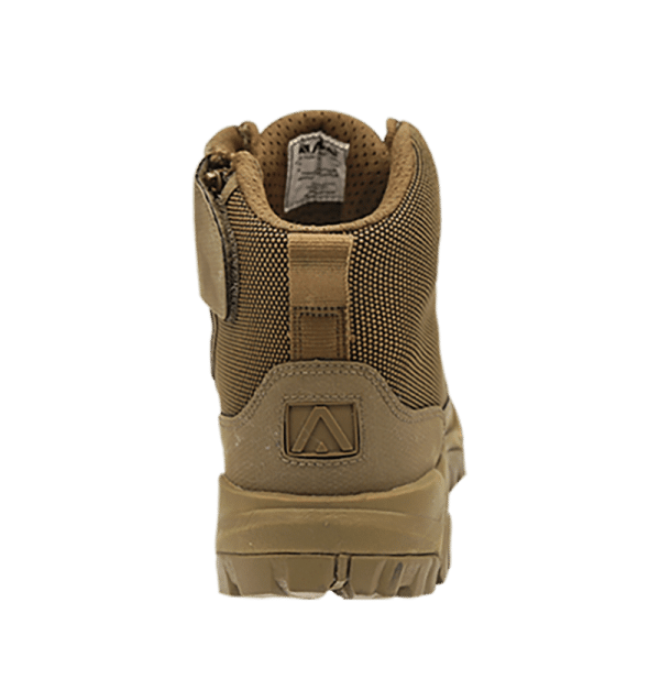 Zip up hiking boots 6" Brown heel altai Gear