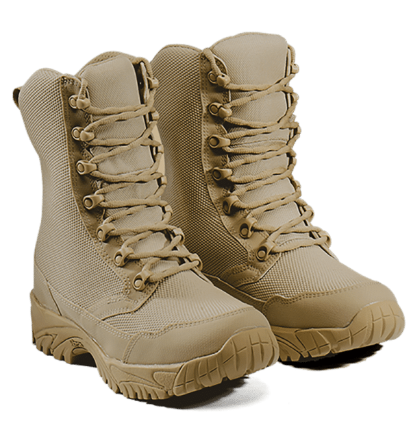 Combat Boots Front lace Altai gear tan in color