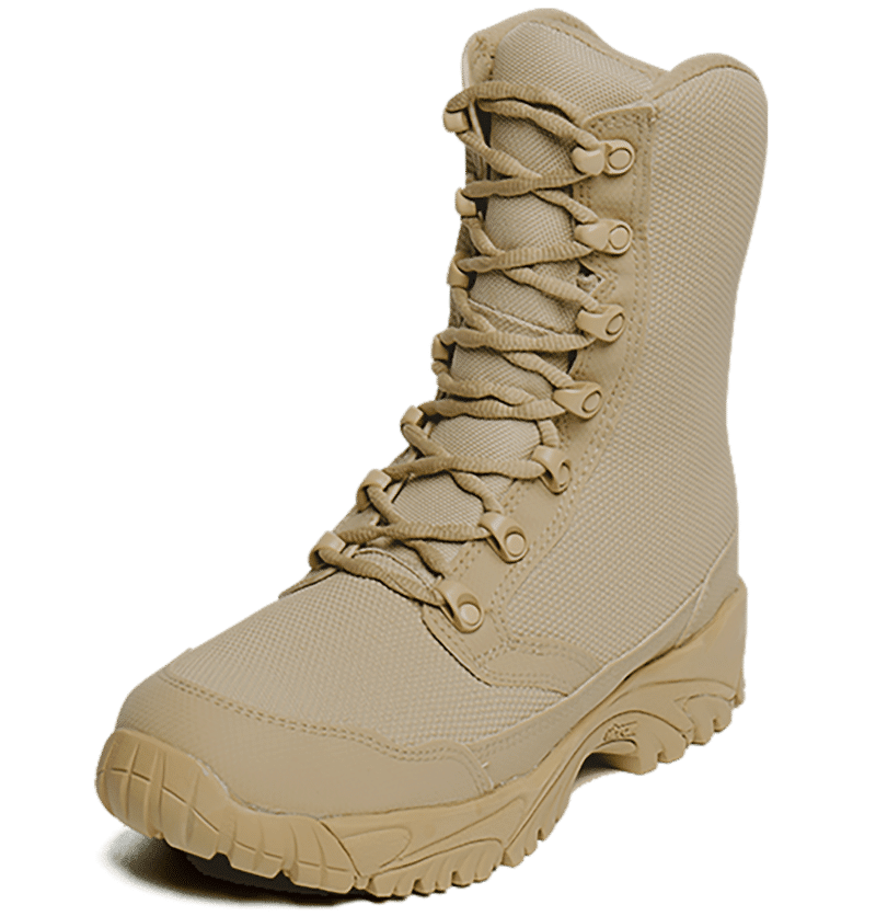 New In Box Men's Response Gear Desert 8" Tactical Boot 1080 Tan 68L 