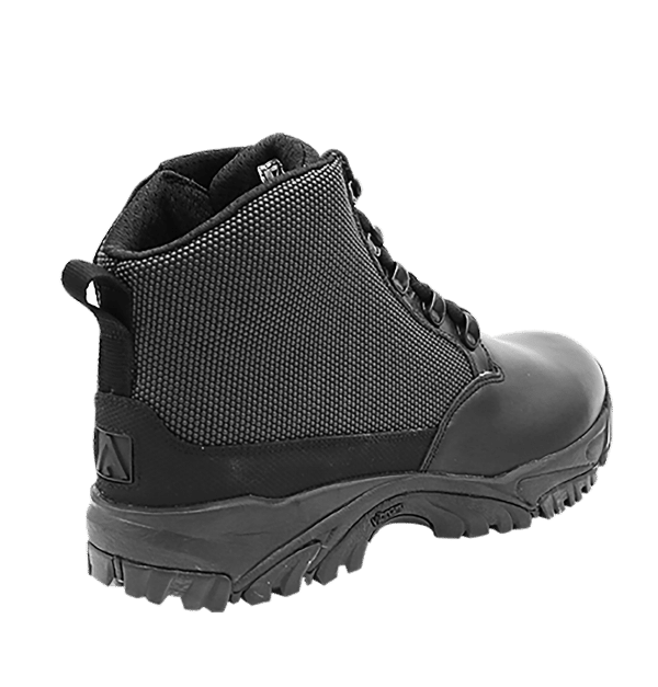 Black side zip uniform boots 6" outer heel Altai gear