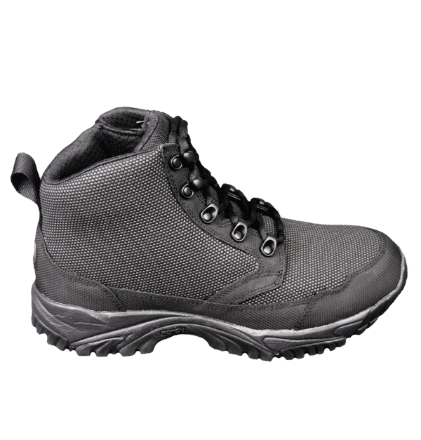 Black Zip up tactical boots 6" outer side altai Gear