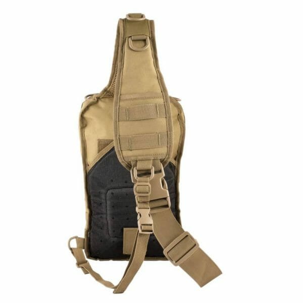 Rover sling pack front coyote brown
