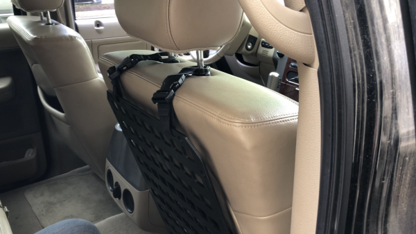head rest mount for tactical molle panel