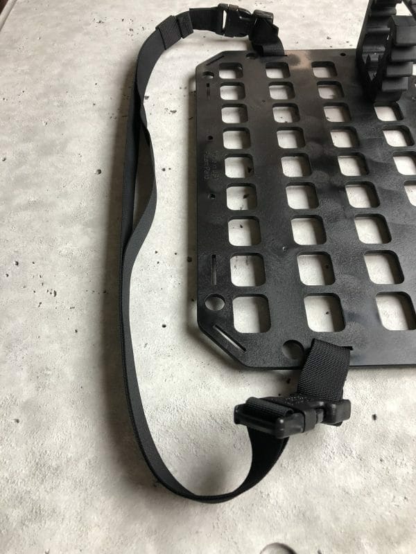 24 inch strap for molle panel on molle panel