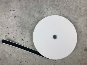 Adhesive backed - low profile loop velcro roll