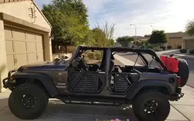 Jeep Wrangler and How to Set Up your Molle Panels